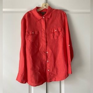 EUC Tommy Bahama linen shirt
